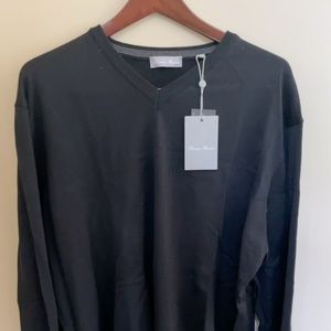 Toscano Firenze XL Men's Sweater 100% wool NWT